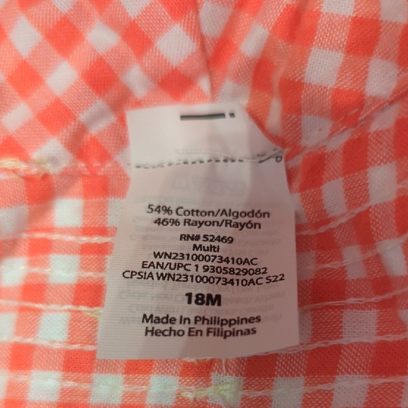 Girls‎ 18M Bucket Hat Reversible - Picture 2 of 4